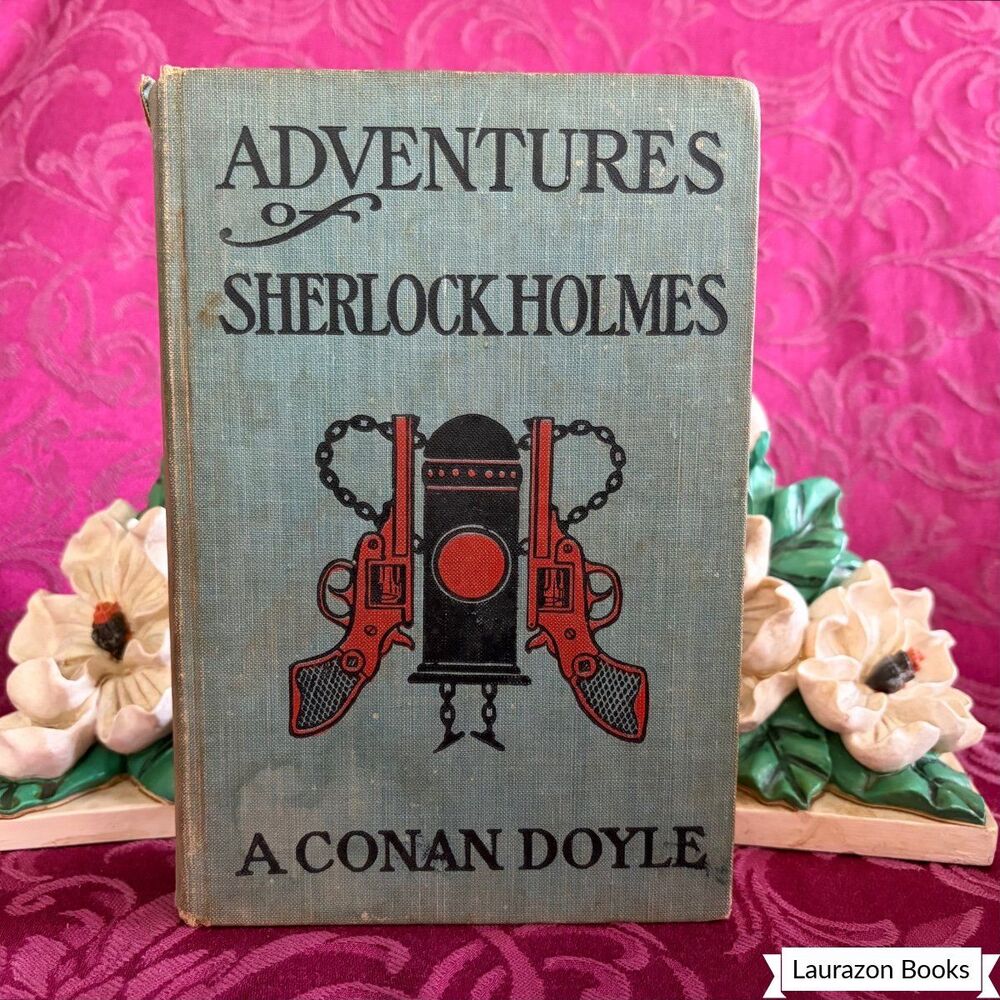 Ca 1920 Adventures of Sherlock Holmes by A. Conan Doyle, Illustrated (4)